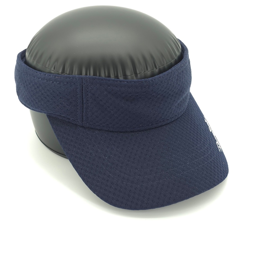 Panama Jack Visor Mens OSFA Navy Blue Mesh Golf Tennis Sun Hat StrapBack